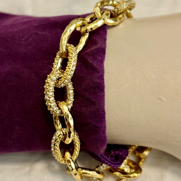 Stella&Dot gold bracelet - Picture 1 of 11